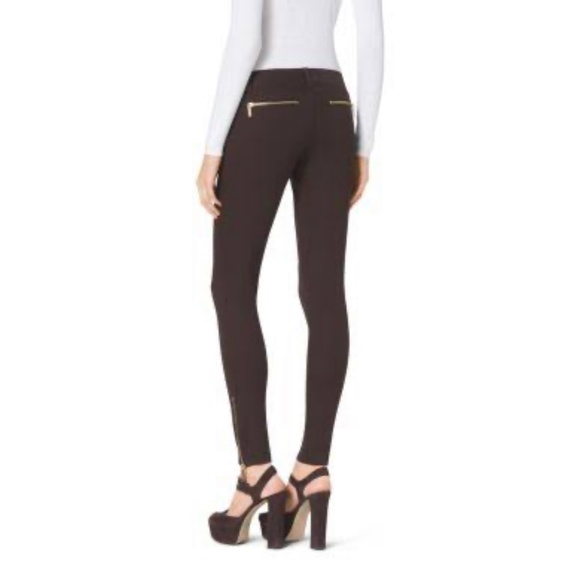 MICHAEL Michael Kors Women’s Black Skinny Jeans with decorative zips Size 00 - Picture 2 of 11